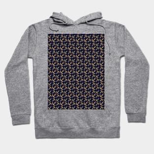 Anchors Gold Pattern Hoodie